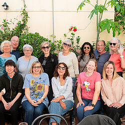 Gruppe von Laboling Sprachschülern 